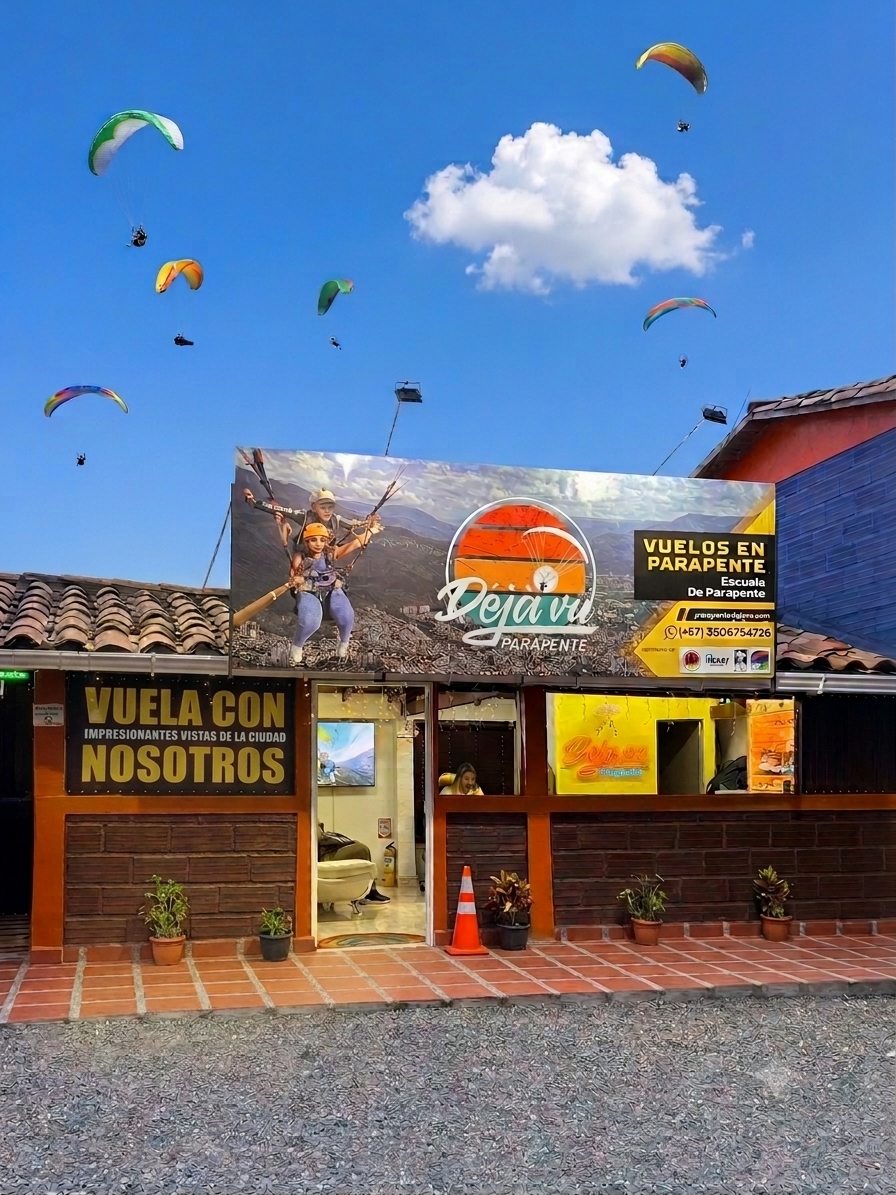 Nuestra sede en el sitio de vuelo